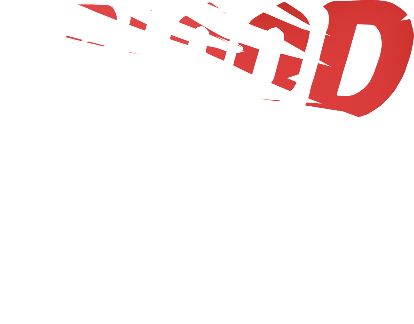 Blood & Mead logo — skewed variant